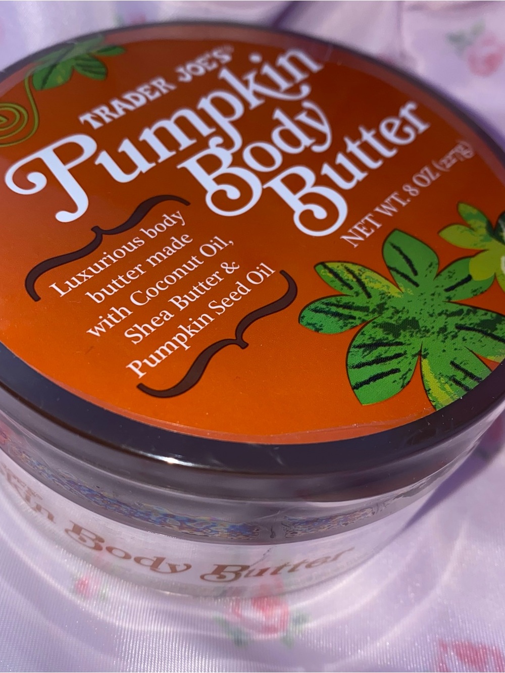 Trader Joe’s Pumpkin Body Butter New